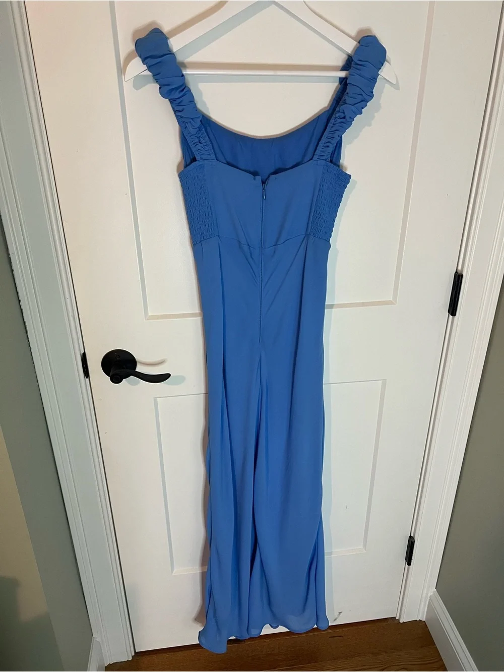 Abercrombie & Fitch blue maxi dresss